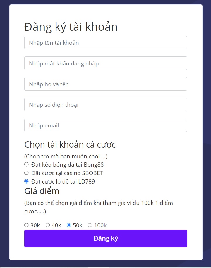 Hướng Dẫn Đăng Ký VN789 Nhanh Chóng Và Dễ Dàng
